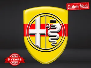 Alfa Romeo Striscioni Parabrezza Tuning Professionali Regolabili